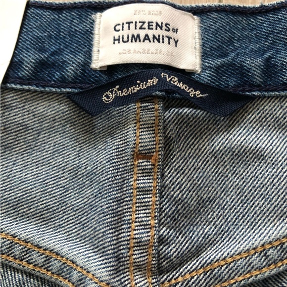 NWT CITIZENS OF HUMANITY Libby High Rise Bootcut Blue Denim Jeans Women’s 32 - Picture 9 of 16